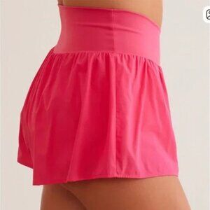 Aerie OFFLINE XL Cross-Over Shorts - Pink/Coral